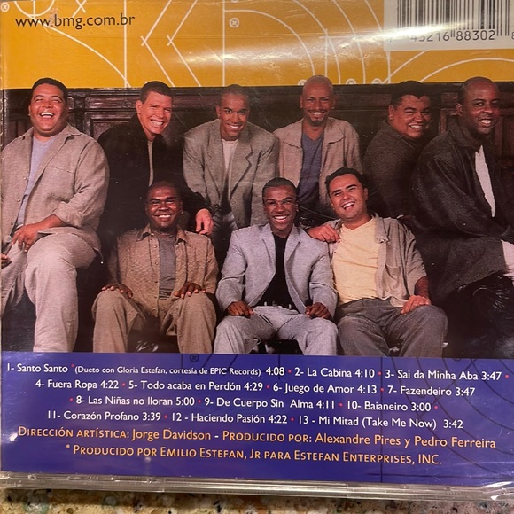 Juegos de amor by So Pra Contrariar with Gloria Estefan Audio CD - Picture 4 of 5